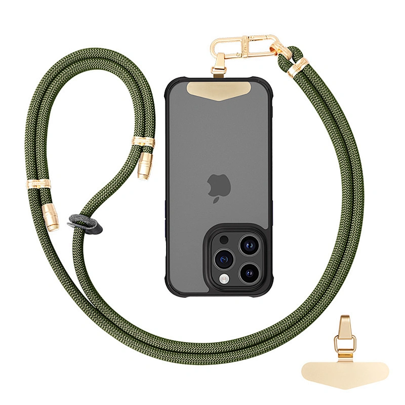 New Arrivals Universal Adjustable Phone Case Lanyard Custom Crossbody Mobile Phone Strap Rope Detachable Patch Anti-Lost