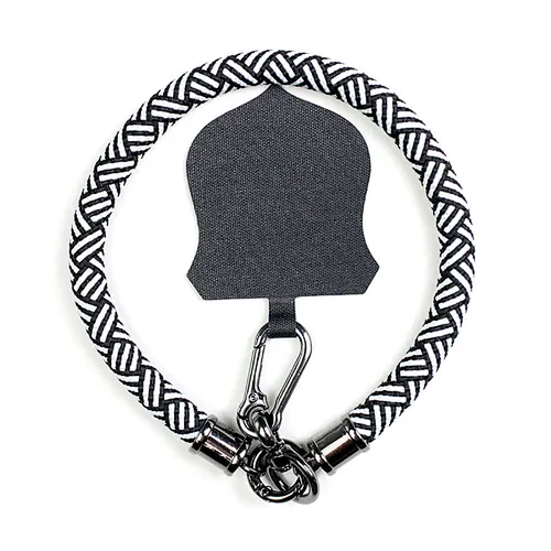 2024 Luxury Designer Adjustable Tab Patch Sling Rope Cord Lanyard Hand Wrist Phone Straps For Phone