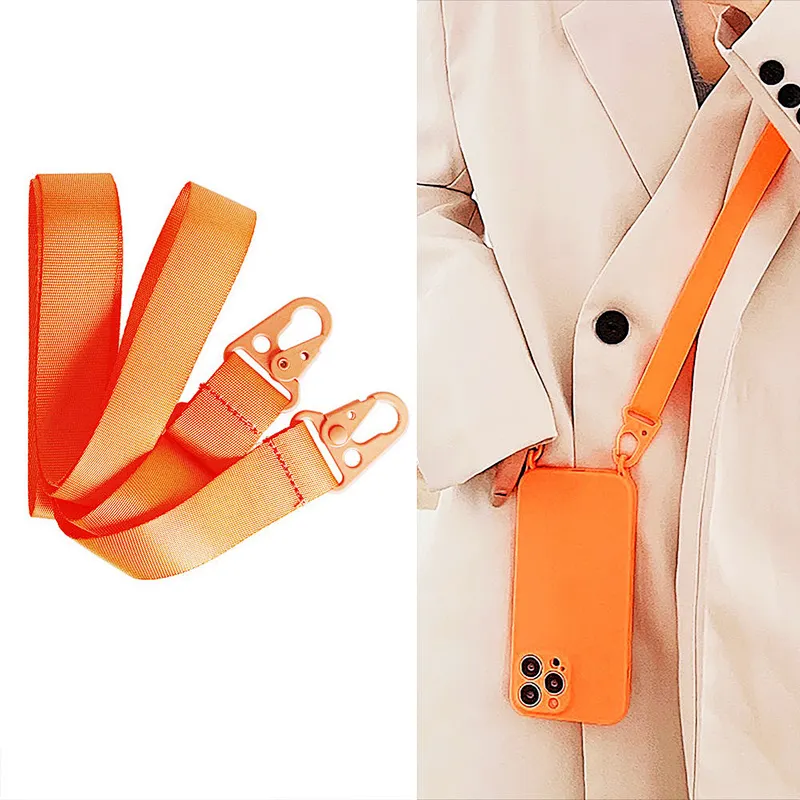 Anti Lost Universal Detachable Shoulder Neck Crossbody Phone Rope Cord Case Holder Neck Cell Mobile Patch Phone Strap