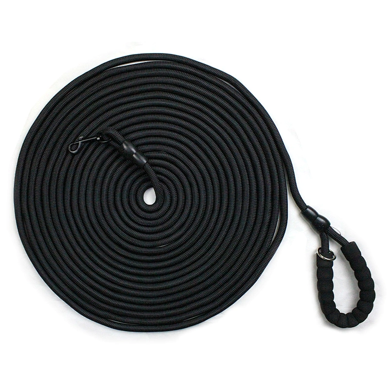 Luxury Heavy Duty Braid Woven Climbing Custom 3 m Training Strong Round Webbing Polyester Nylon PP Reflective Pet Rope Dog Leash