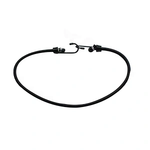 Wholesale Bulk Custom Motorcycle Cargo 6mm 8mm 1 Meters 1m Two Hook Adjustable Latex Rubber Elastic Strap Rope Bungee Cords