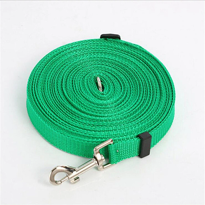 Wholesale Custom Size Color Logo Outdoor Training Walk Sublimated Woven Long PP Polyester Pet for Dog Lead Nylon Leash