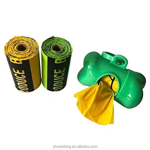 Biodegradable Pet Waste Bags Eco-Friendly Fully Degradable Pet Poop Bags Compostable Corn Starch Renewable Tough and Durable
