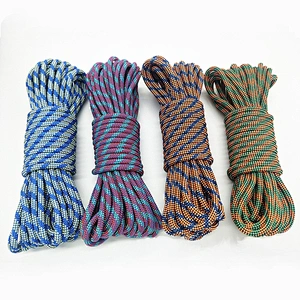Custom Length High Strength Multi-Functional Polyester Braided Rope Foldable Single Tier Clothes Line Bathroom Wardrobe Kitchen