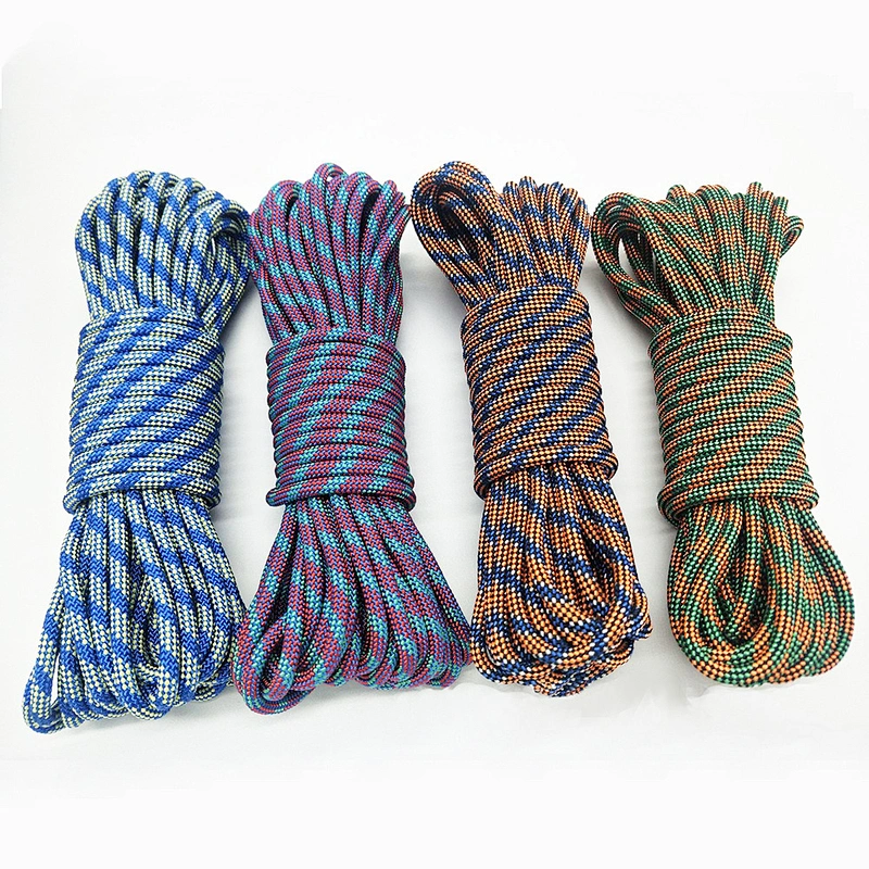 Custom Length High Strength Multi-Functional Polyester Braided Rope Foldable Single Tier Clothes Line Bathroom Wardrobe Kitchen