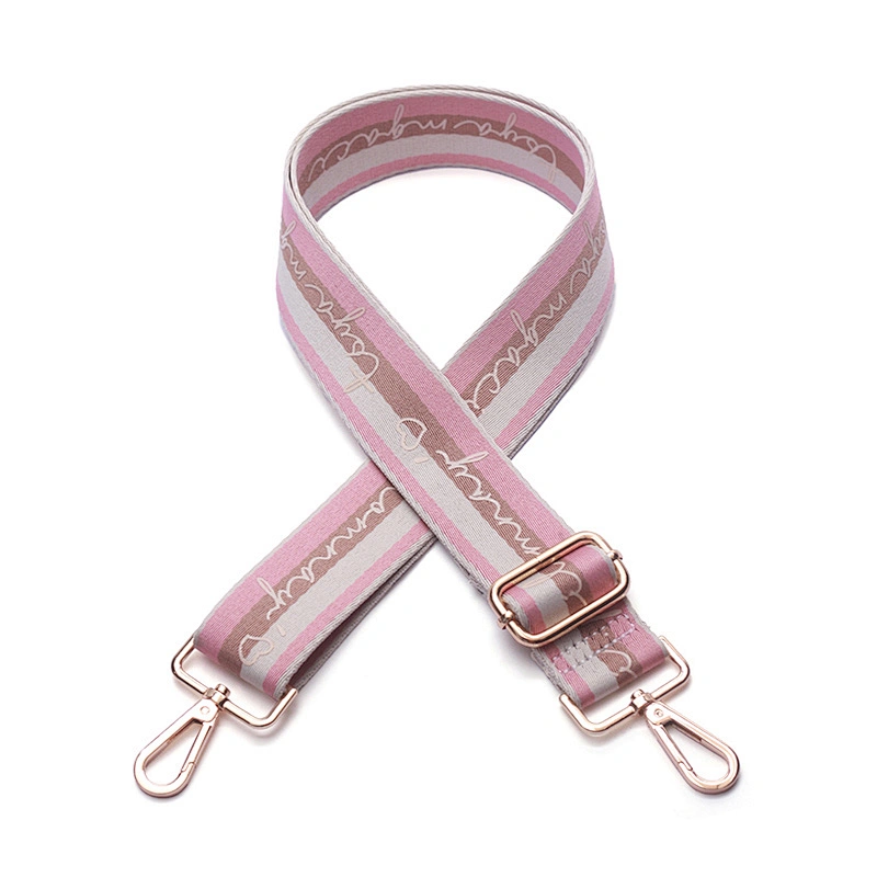 Fashion Crossbody Purse Straps New Arrival Stud 5cm Wide Nylon Bag Strap Replacement Guitar Style Shoulder Handbag Straps