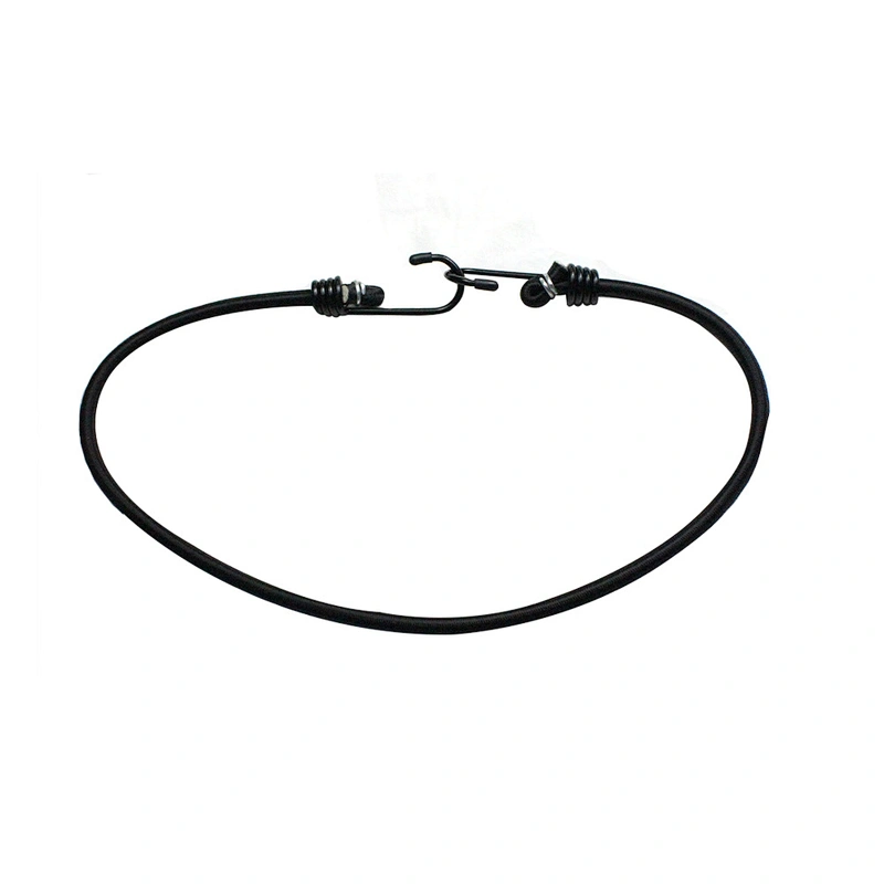Wholesale Bulk Custom Two Hook Motorcycle Cargo 6mm 8mm 1 Meters 1m Adjustable Latex Rubber Elastic Strap Rope Bungee Cords