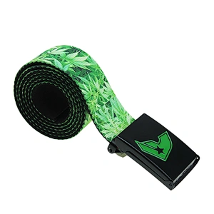 Metal Buckle Men Women Custom High Quality Factory Sublimated Printed Polyester Cotton Woven Nylon Fabric Canvas Belt