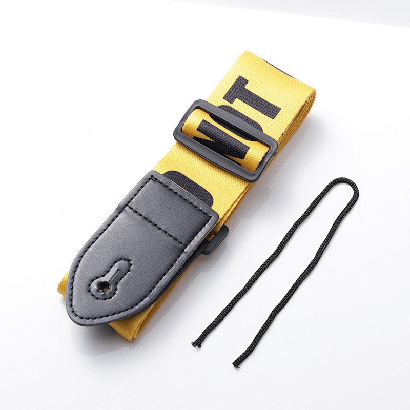 Custom Crossbody Bag Padded Neck Adjustable Printed Logo Handbag Detachable Polyester Shoulder Electric Guitar Strap