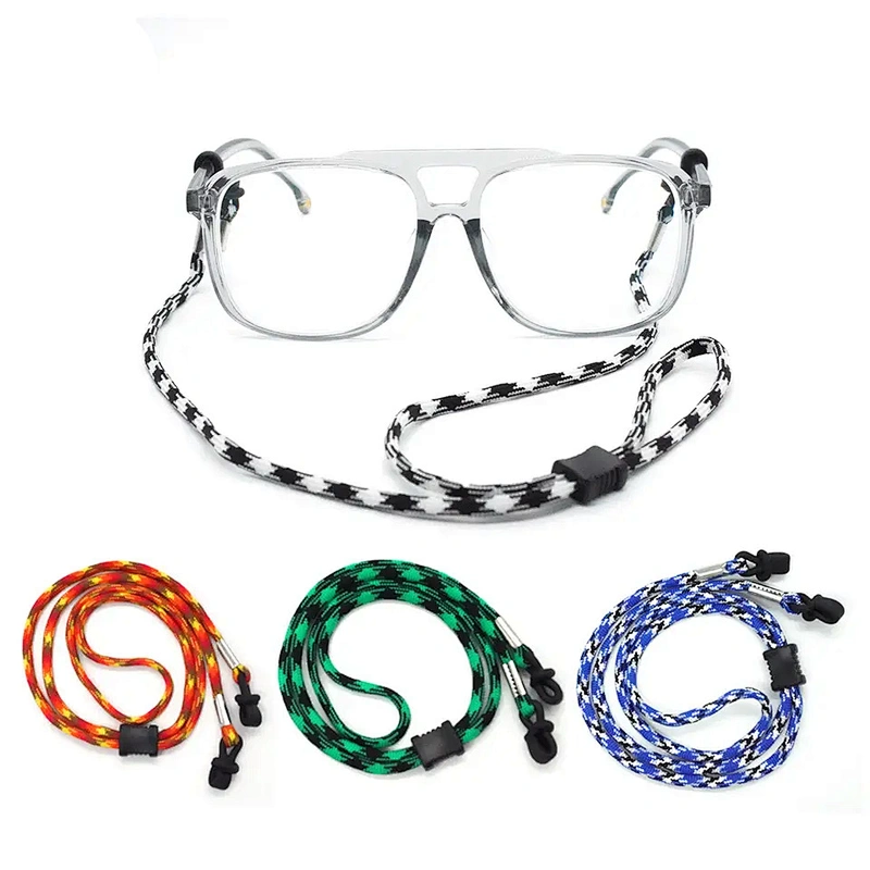 Non Slip Adjust Sport Strap Cord Rope Neck String Holder Eye Glass Eyewear Nylon Polyester Eyeglass Sunglasses Lanyard
