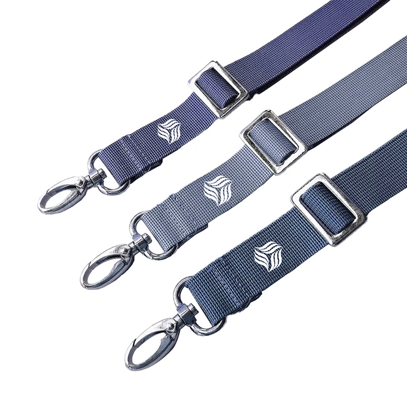 Metal Buckle for Computer Custom Adjustable Polyester Nylon Woven Handbag Handle Shoulder Crossbody Canvas Belt Bag Strap