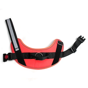 Breathable Reflective Dog Harness Lightweight Durable Oxford Vest with Strong Control Handle Adjustable Velcro for Pets