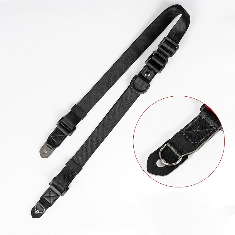 2023 Genuine Leather Camera Shoulder Strap, Single/Double Adjustable Strap for DSLR & Digital Cameras, Durable Camera Belt