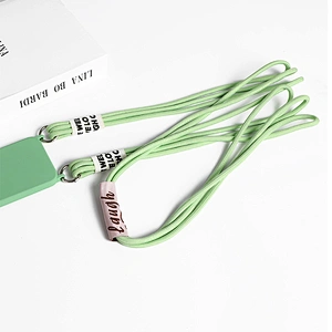 Phone Strap Universal Crossbody Necklace Shoulder Cotton Cord Hook No Beads Lasso Tether Rope Cell Mobile Phone Chest Strap