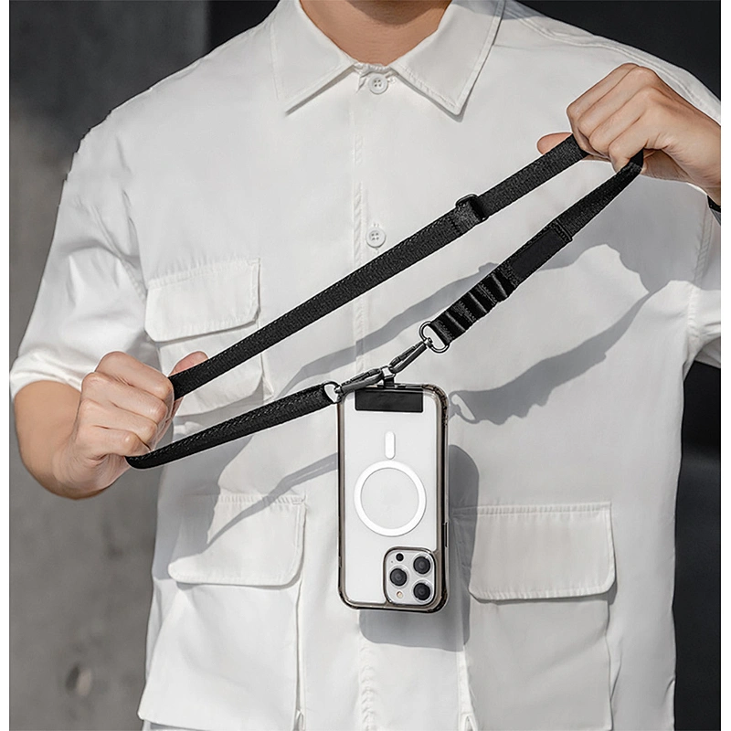 Cute Crossbody Phone Lanyard with Mobile Patch, Universal Lanyard Strap for All Smartphones, Hands-Free Phone Holder