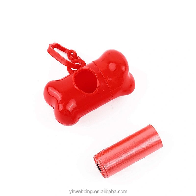 Durable Dog Poop Bag Dispenser with Upgraded Snap Hook Pet Waste Bag Holder Safe Non-Toxic PP Material Convenient and Portable
