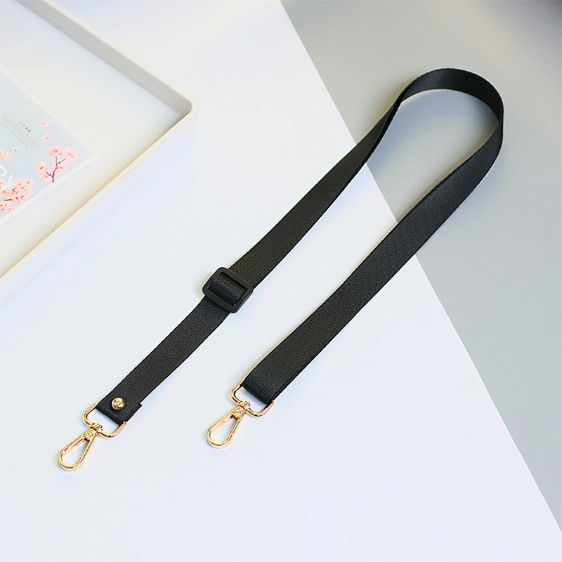 Custom Cell Mobile Phone Case Sublimation Printed Logo Woven Neck Adjust Crossbody Polyester Belt Shoulder Lanyard Bag Strap