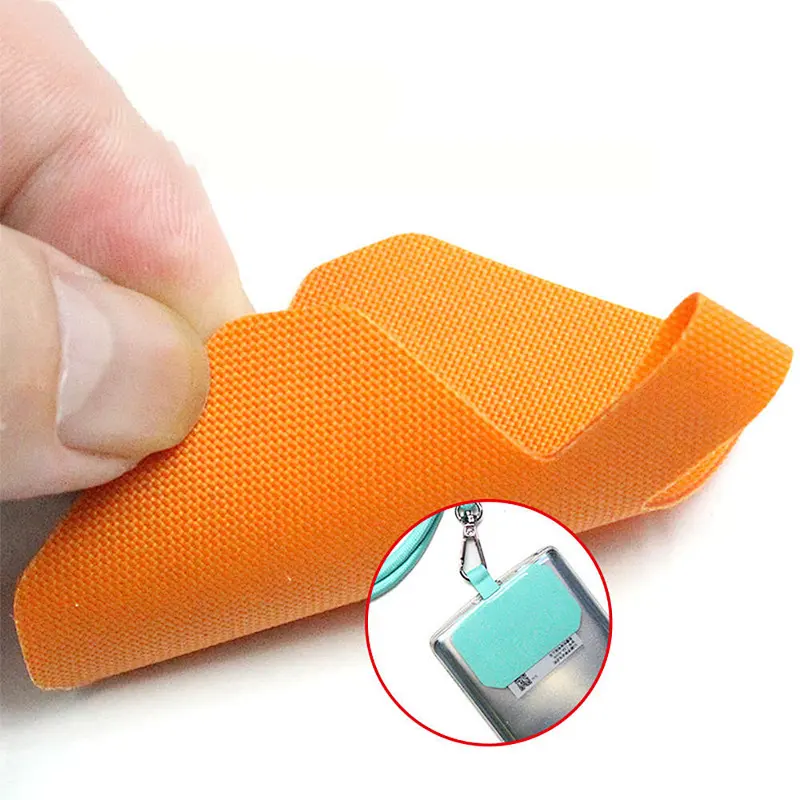 colorful nylon Mobile phone Mobile phone fixed back sticker connector Cell patch shim spacer