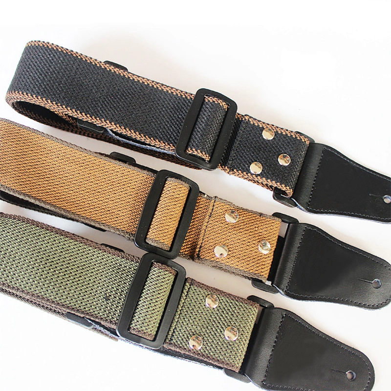 Manufacturer Custom Polyester Print Sublimation Embroidery Crossbody Bass Guitar Straps Custom Guitar Belt Guitar Strap