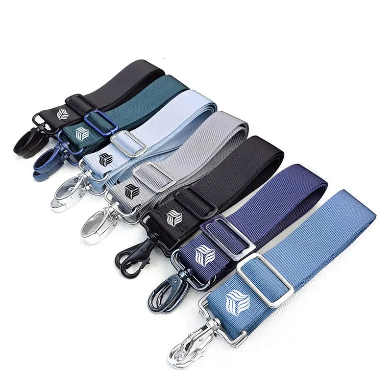 Metal Buckle for Computer Custom Adjustable Polyester Nylon Woven Handbag Handle Shoulder Crossbody Canvas Belt Bag Strap