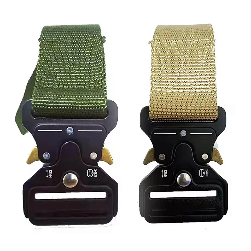 Wholesale Custom Nylon Fabric 1000D Adjust Men 3.8cm 3.8 Quick Release Training Security 1.5 inch Tactical Belt