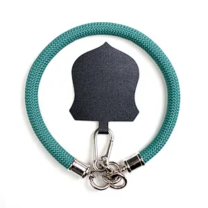 2024 Luxury Designer Adjustable Tab Patch Sling Rope Cord Lanyard Hand Wrist Phone Straps For Phone