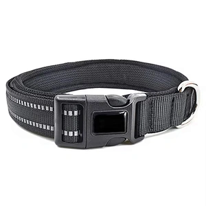 Custom Luxury Nylon Dog Collar Leash Set Reflective Puppy Training Adjustable Pet Collar Comfortable Breathable Design