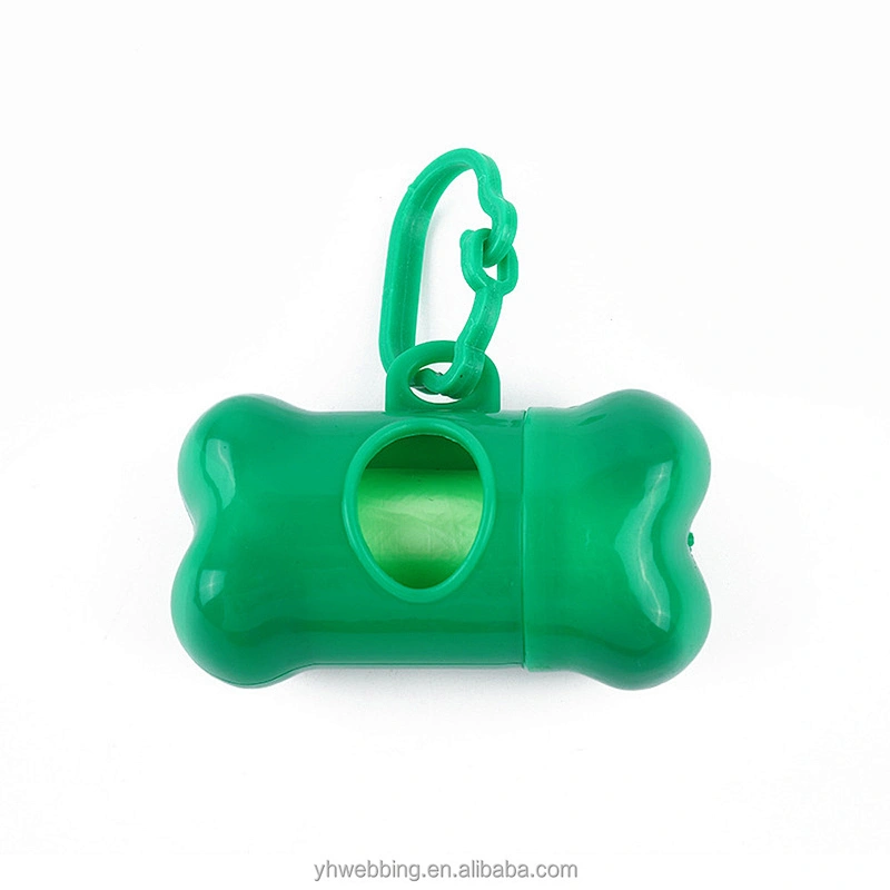Durable Dog Poop Bag Dispenser with Upgraded Snap Hook Pet Waste Bag Holder Safe Non-Toxic PP Material Convenient and Portable