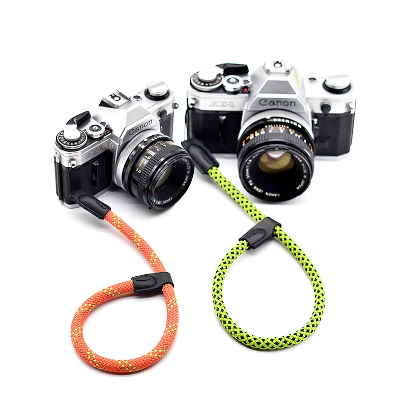 2024 Custom Quick Release Hand Lanyard Adjustable Shoulder Nylon Round Wrist  Neck Rope Camera Strap