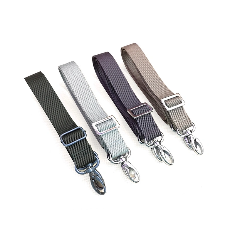 Metal Buckle for Computer Custom Adjustable Polyester Nylon Woven Handbag Handle Shoulder Crossbody Canvas Belt Bag Strap