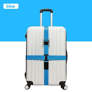 2024 Factory wholesale polyester nylon sling luggage straps easy to disassemble for travel