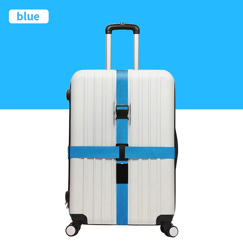 2024 Factory wholesale polyester nylon sling luggage straps easy to disassemble for travel