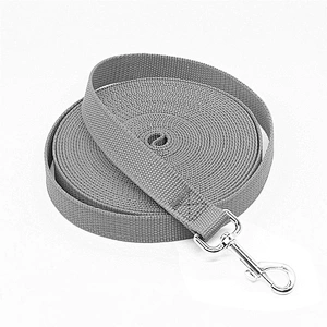 Custom Manufacturer Wholesale Training with Heavy Duty Snap Hook Big Thick PP Nylon Line Lead Pet Cat Dog Hunting Long Leash