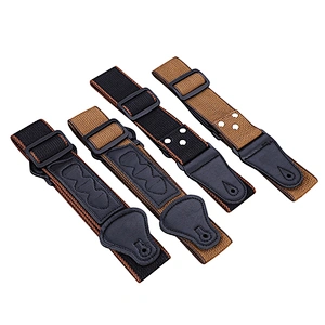 Manufacturer Custom Polyester Print Sublimation Embroidery Crossbody Bass Guitar Straps Custom Guitar Belt Guitar Strap