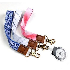 Promotional Cheap Custom Printed Hand Wrist Lanyard Mobile Phone Straps Keychain Short Lanyard