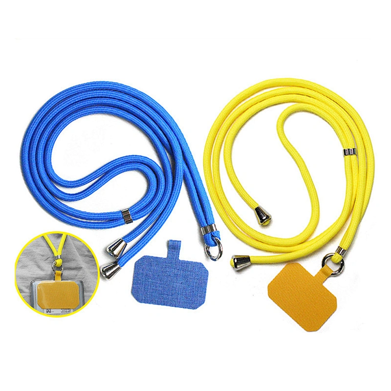 Phone Case Wholesale Universal Woven Detachable Shoulder Crossbody Neck Polyester Lanyard Cell Mobile Phone Strap Rope