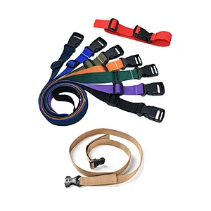 Plastic Buckle Packing Luggage Camping Tent Custom Fixed Nylon Backpack Adjustable Suitcase Cargo Tie Down Belt Strap