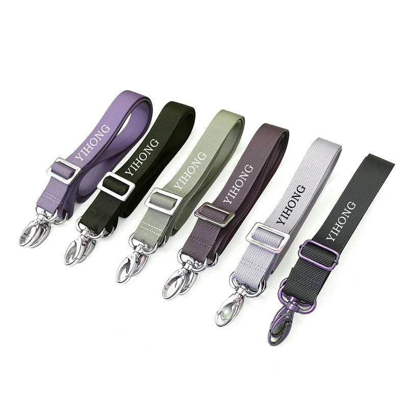 Metal Buckle for Computer Custom Adjustable Polyester Nylon Woven Handbag Handle Shoulder Crossbody Canvas Belt Bag Strap