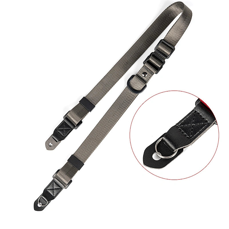 2024 Custom Printed Logo Quick Release Hand Lanyard Adjustable Shoulder Nylon Round Wrist  Neck Rope Camera Strap