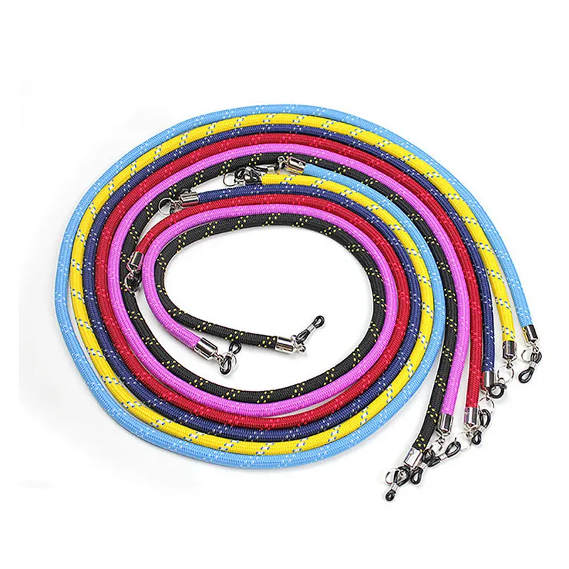 polyester neck eyewear sports adjustable string anti-slip sunglass cord eyeglasses lanyard