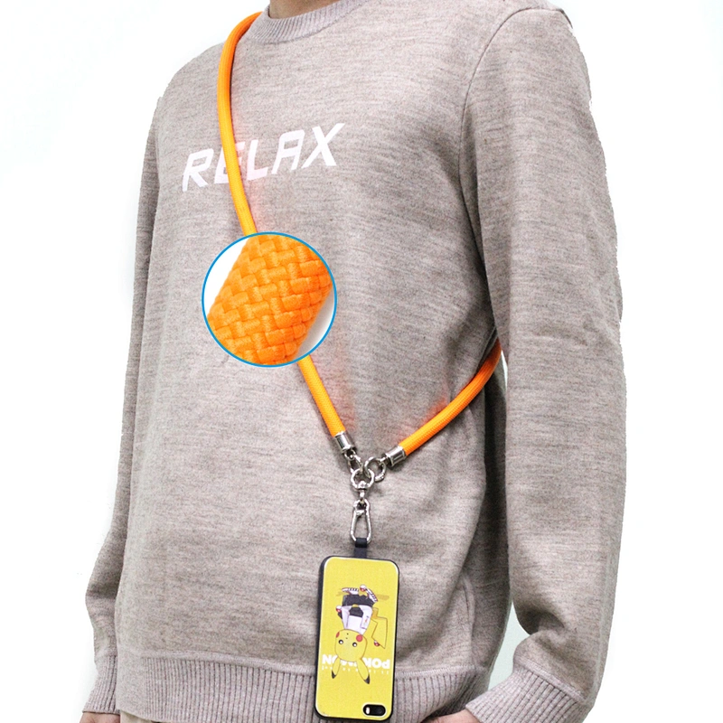 Wholesale Adjustable Wide Mobile Phone Lanyard Universal Phone Lanyard Multicolour Custom Logo Printed Lanyard