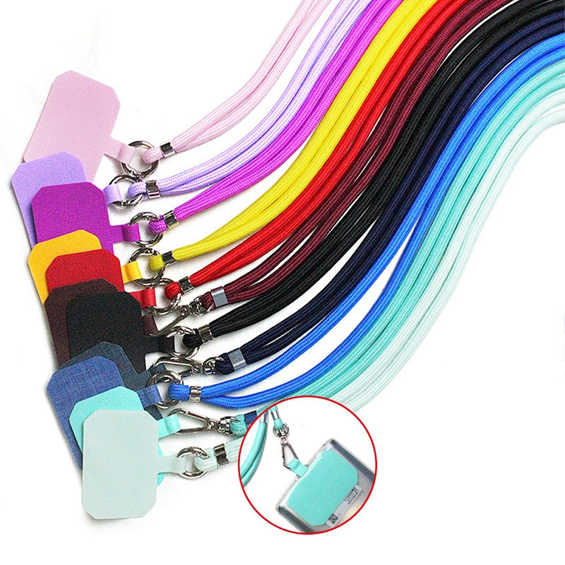 Phone Case Wholesale Universal Woven Detachable Shoulder Crossbody Neck Polyester Lanyard Cell Mobile Phone Strap Rope