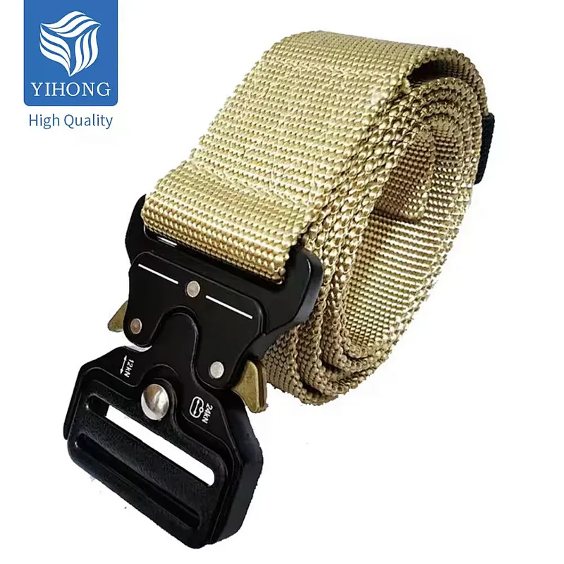 Wholesale Custom Nylon Fabric 1000D Adjust Men 3.8cm 3.8 Quick Release Training Security 1.5 inch Tactical Belt