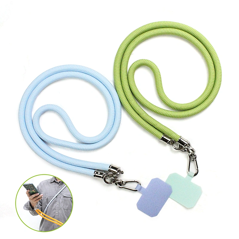 Wholesale Adjustable Wide Mobile Phone Lanyard Universal Phone Lanyard Multicolour Custom Logo Printed Lanyard