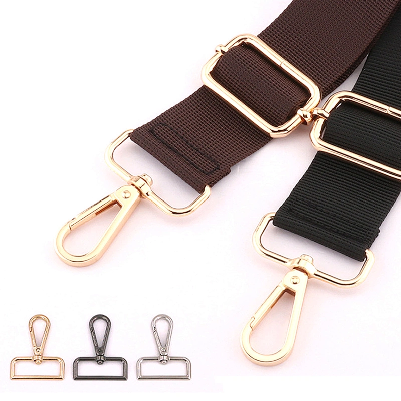 New Arrived Wide Shoulder Webbing Strap Solid Color Leather Bag Accessories Adjustable Ribbon Handbag Strap