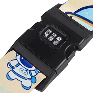 Factory wholesale polyester nylon sling luggage straps easy to disassemble for travel