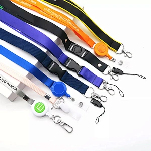 Promotional Card Holder Other Woven Tool Custom Sublimation Printed Logo Breakaway Bottle Opener Neck Polyester Lanyard