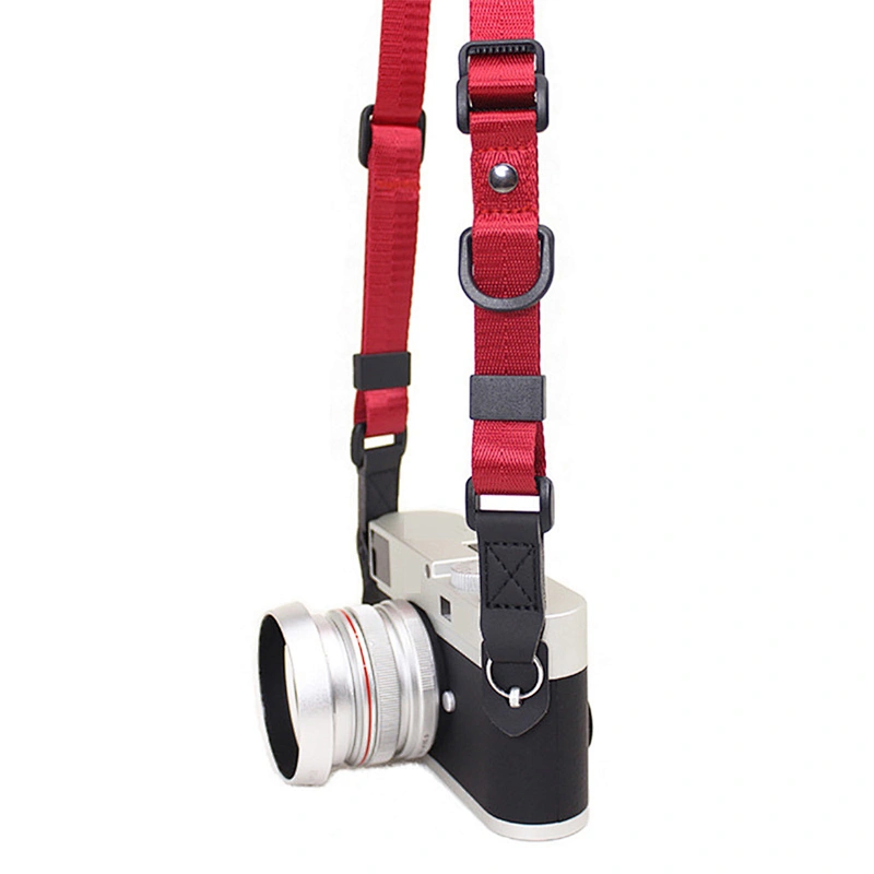 2024 Custom Printed Logo Quick Release Hand Lanyard Adjustable Shoulder Nylon Round Wrist  Neck Rope Camera Strap