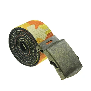 Wholesale Unisex Color Custom Logo Printed Woven Men Lady Girl Boy Nylon Cotton Knitted Web Fashion Weave Fabric Canvas Belt