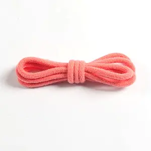 Colorful 6mm Rope Drawcord for Clothing Pants & Hat Waist Cord with Transparent Head String Style